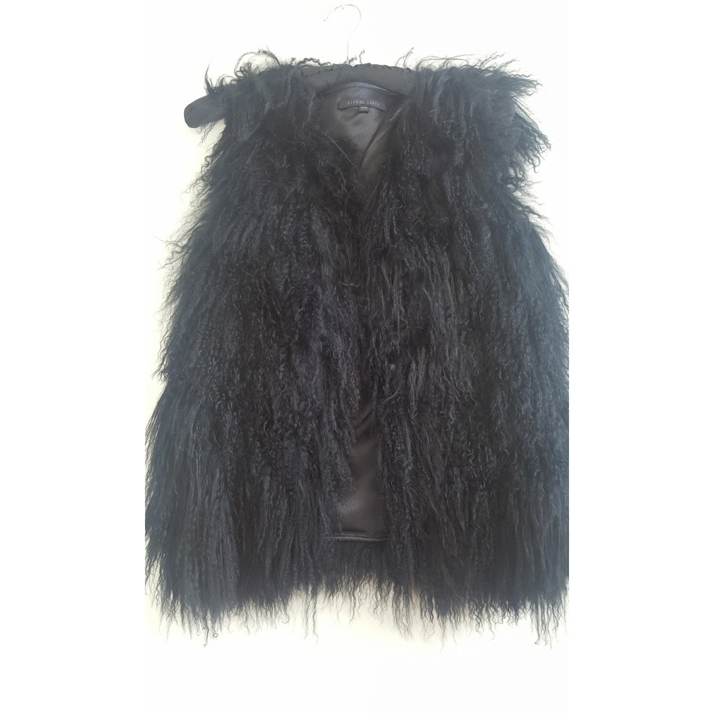 Faux fur vest